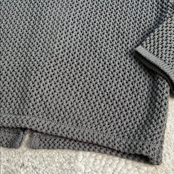 Knit Collared Open Cardigan - Picture 9 of 12